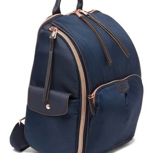 Aimee Kestenberg Rome Navy Nylon Backpack